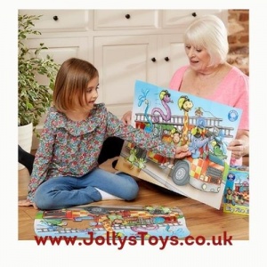 Big Fire Engine Floor Puzzle, 20 Pieces